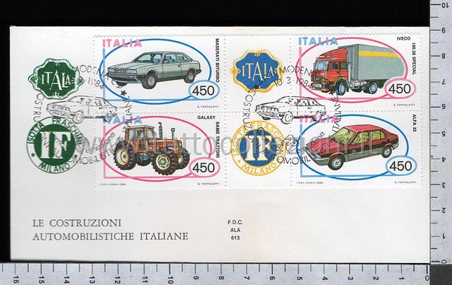 Collezionismo di buste fdc italiane primo giorno di emissione del francobollo